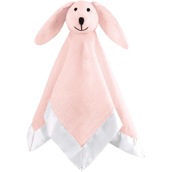 Aden + Anais™ Essentials Baumwoll-Musselin-Lovey Solid Pink Mist