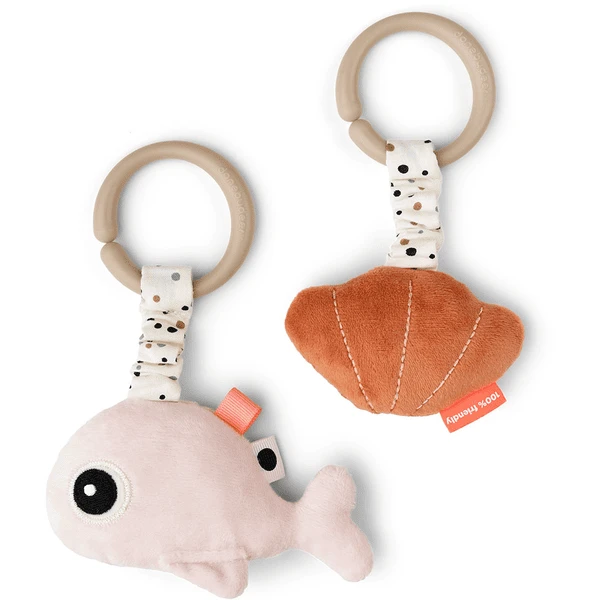 Done By Deer™ Hängespielzeug Wally Rosa 2 Stück