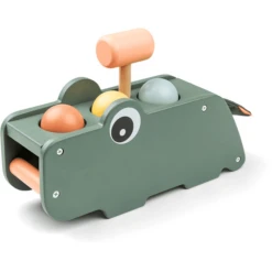 Done By Deer™ Klopfbank Croco Grün