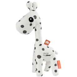 Done By Deer™ Rassel Giraffe Raffi, Weiß/schwarz