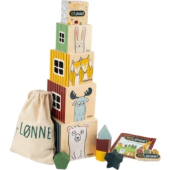 Hej Loenne Holz-Würfelturm