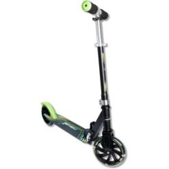 Muuwmi Aluminium Scooter NEON 180 Mm Mit Leuchtrollen, Bunt