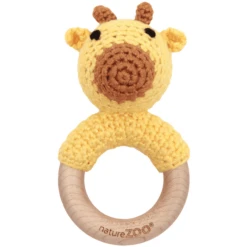 NatureZoo Of Denmark Beißring Inkl. Rassel, Giraffe