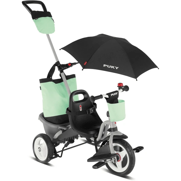 PUKY® 4 In 1 Dreirad Ceety Comfort, Lichtgrau 2440