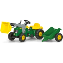 ROLLY TOYS Rolly®toys Rollykid John Deere Mit Lader Und Anhänger