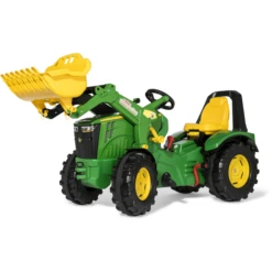 ROLLY TOYS Rolly®toys RollyX - Trac Premium John Deere 8400R - RollyTrac Lader Premium, RollyBrake - Neu