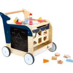 Small Foot® Lauflernwagen Wal