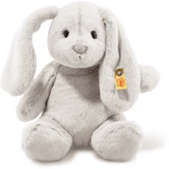 Steiff Soft Cuddly Friends Hoppie Hase, Hellgrau, 28 Cm